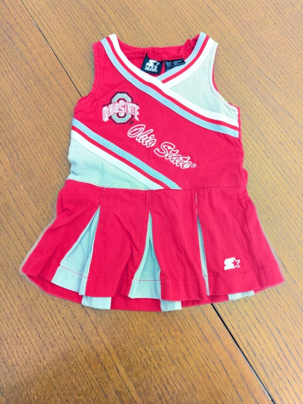 Starter Ohio State Buckeyes Baby Cheerleading Outfit Cheer Halloween 18 Months